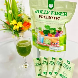JOLLY FIBER โจลลี่ไฟเบอร์ สูตรแอปเปิ้ลเขียว 1 ถุง บรรจุ 30 ซอง