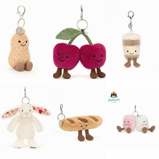 พร้อมส่งด่วน ของแท้ พวงกุญแจเจลลี่แคท พวงเชอรี่ jelly cat ke…