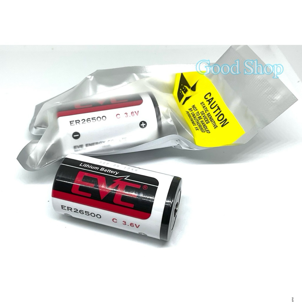 ER26500 EVE Lithium Battery แบตเตอรี่ ลิเธียมไทโอนิลคลอไรด์ 3.6V 8.50Ah พร้อมส่ง