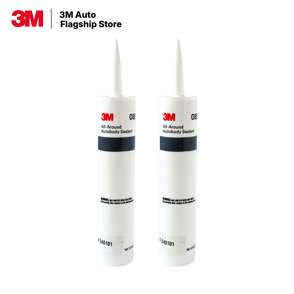 3M (2 ขวด) กาวอุดตะเข็บรอบตัวถังรถยนต์ PN 8500 All-Around Autobody Sealant ขนาด 295 มล.