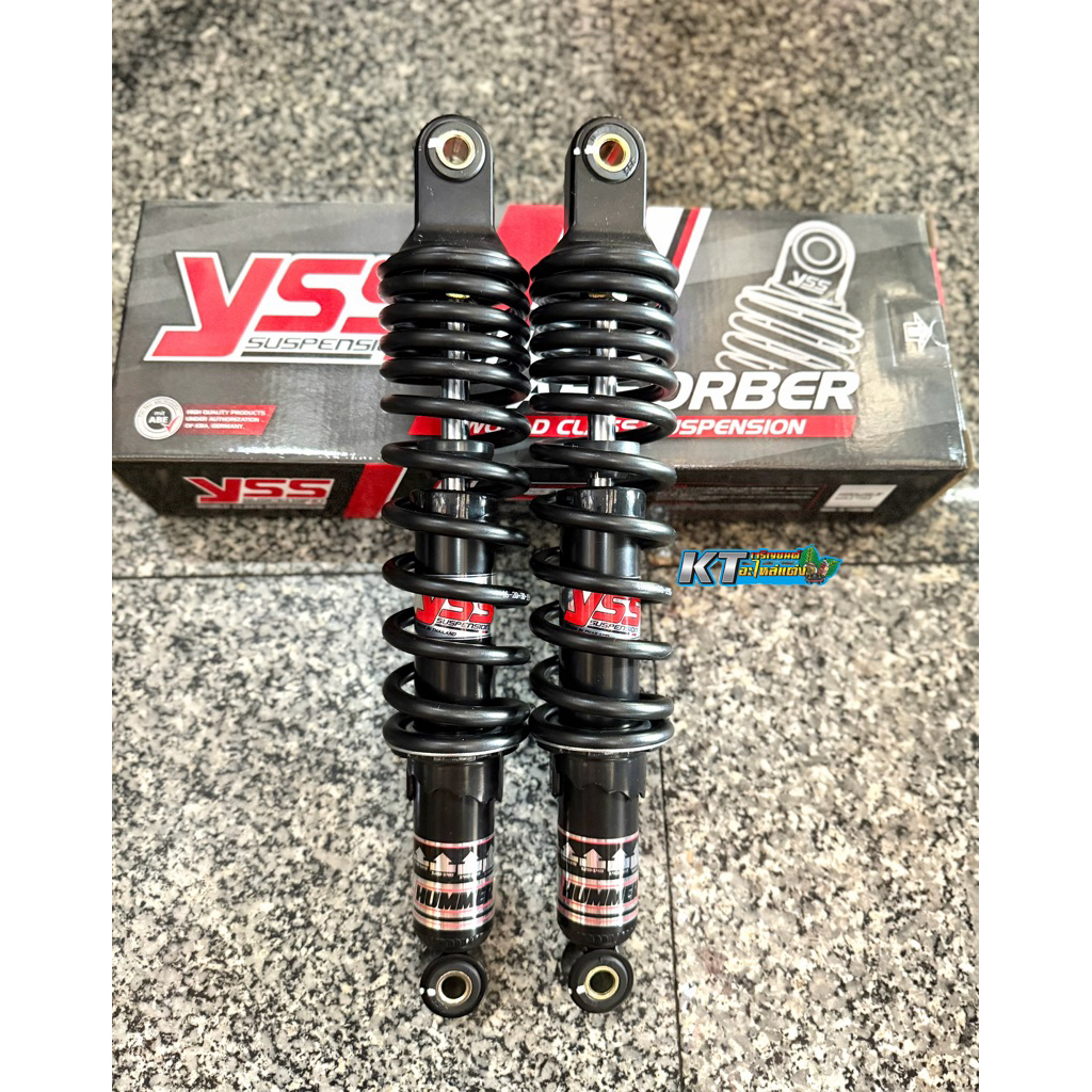 โช๊คหลัง YSS HUMMER แท้ สปริงแข็งพิเศษ เหมาะสำหรับ บรรทุกหนัก 150-250 กิโลกรัม สำหรับ WAVE ทุกรุ่น