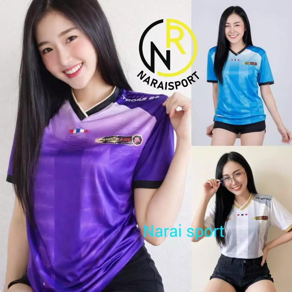 เสื้อกีฬาสวยๆ 4SEA ใส่สบาย ซับเหงื่อดี ผ้าไมโครแท้ 4s/8 เสื้อวิ่ง ใส่ได้ทั้งชายหญิง