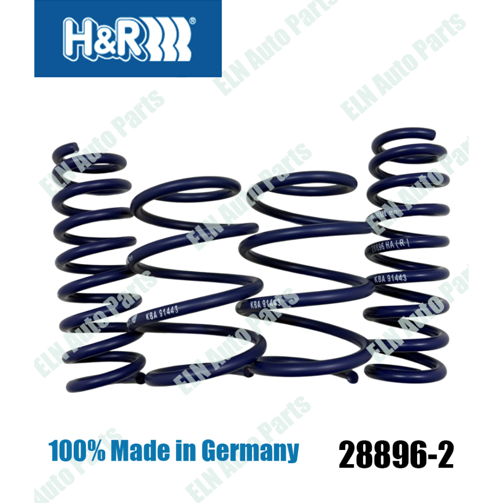 H&R สปริงโหลด (lowering spring) BMW  2series F22 218i 2wd only M235i, M240i ปี 2014 also w.Adaptive 