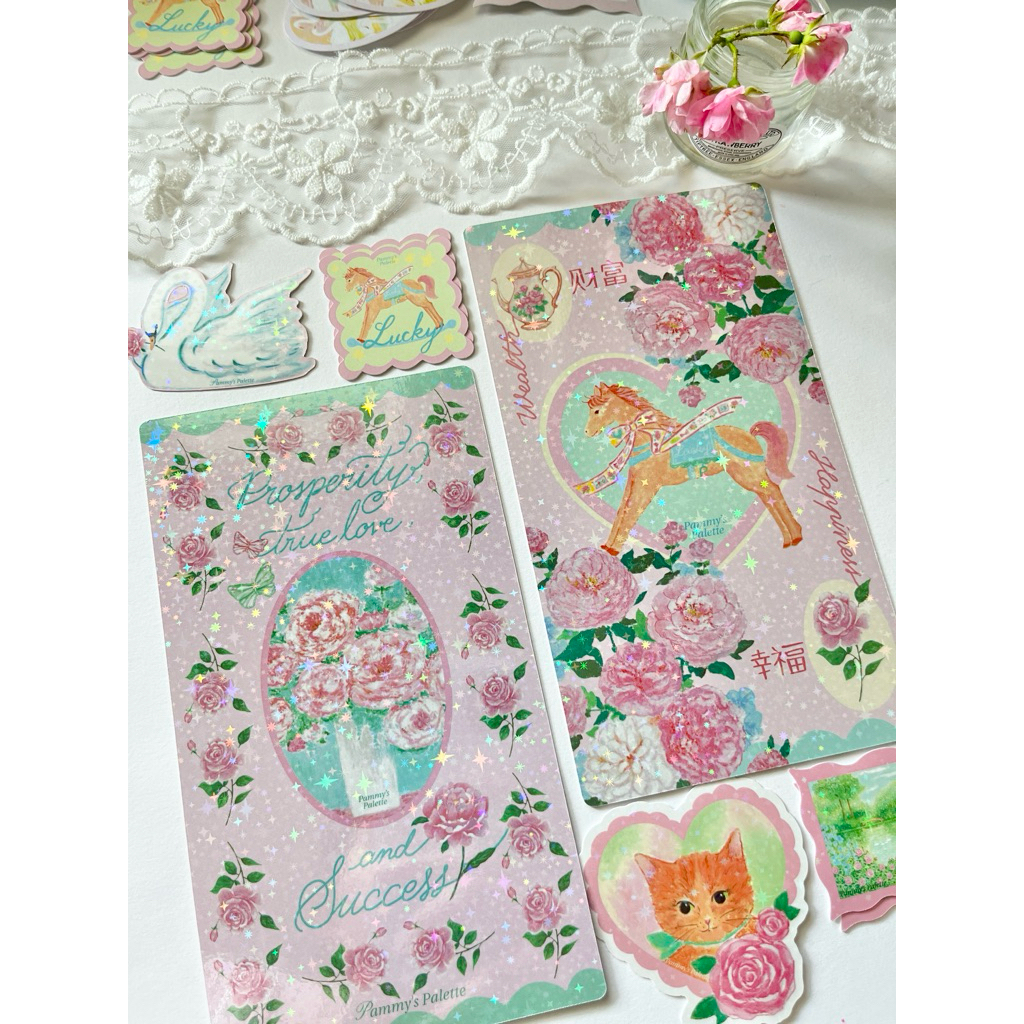 Glitter Card การ์ดกลิตเตอร์✨ | Pammy's Palette