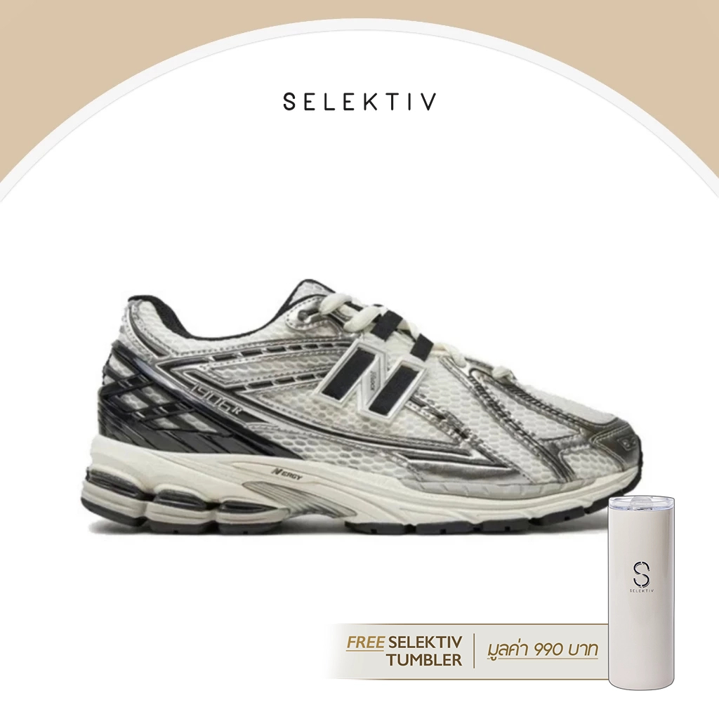 New Balance 1906RER - Silver Metallic / Black