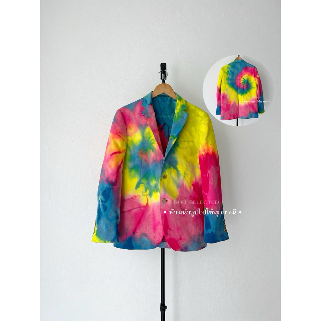 เบลเซอร์มัดย้อม (T48) (สูท DIY)