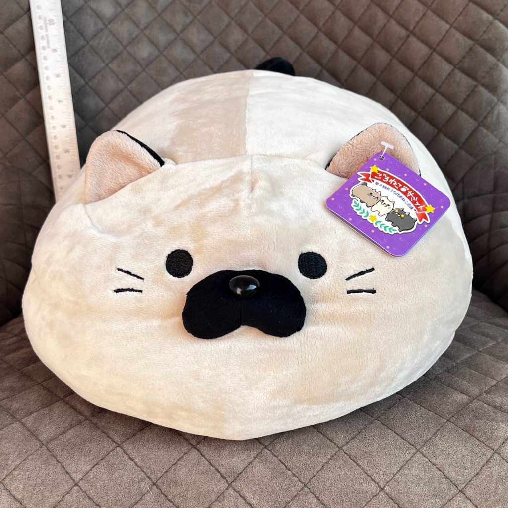 🇯🇵Goroneko Summit🐈  ตุ๊กตาหมอนน้อง Tanaka🤎 เนื้อ Marshmallow☁️นุ่มหนุบหนับ🤎