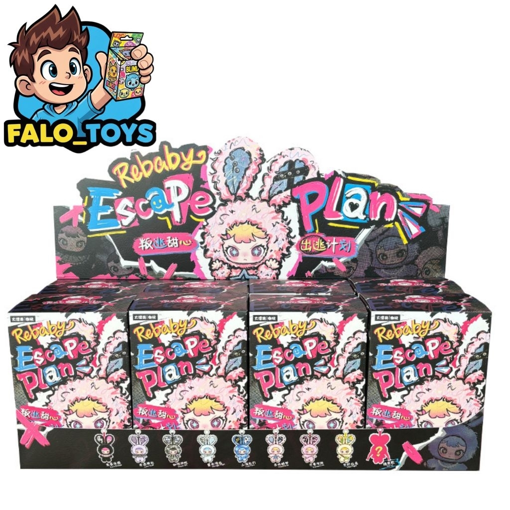 พร้อมส่ง Rebaby Escape Plan Series ( 8 สุ่ม )