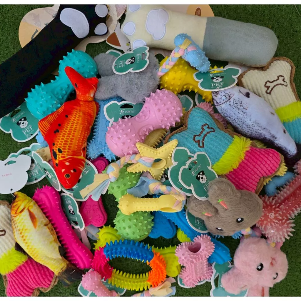 Dogfin (ด็อกฟิน) ของเล่นสำหรับสัตว์เลี้ยง มีไฟ มีเสียง สีสันสดใส เหมาะสำหรับน้องหมาทุกช่วงวัย