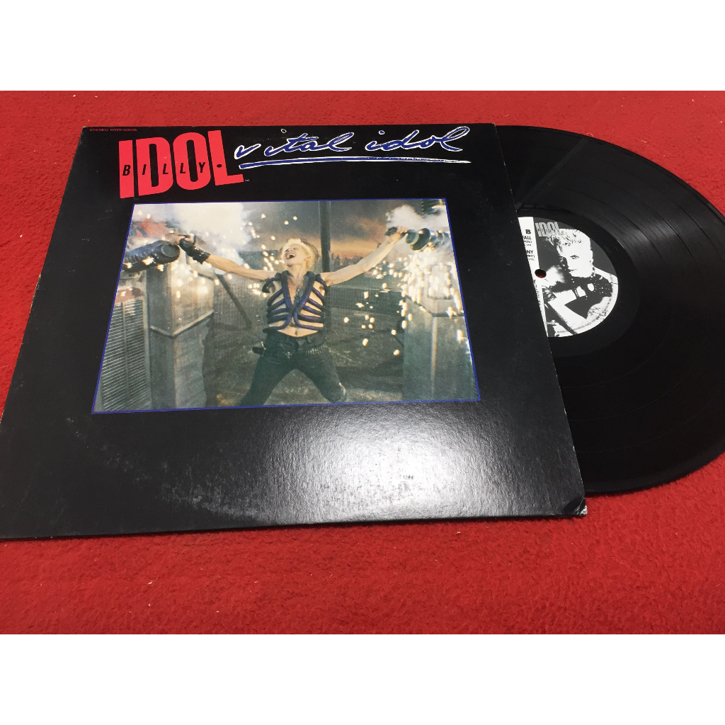 Vital Idol -  Billy Idol  ขนาด 12 นิ้ว LP ร้าน PinHaiMusic B101
