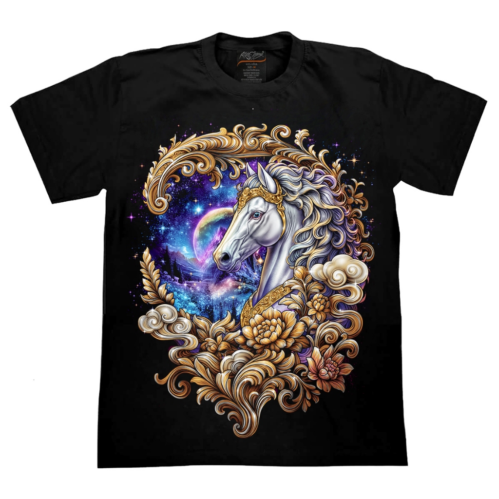 เสื้อยืดสกรีนเรืองแสง ROCK CHANG GR850