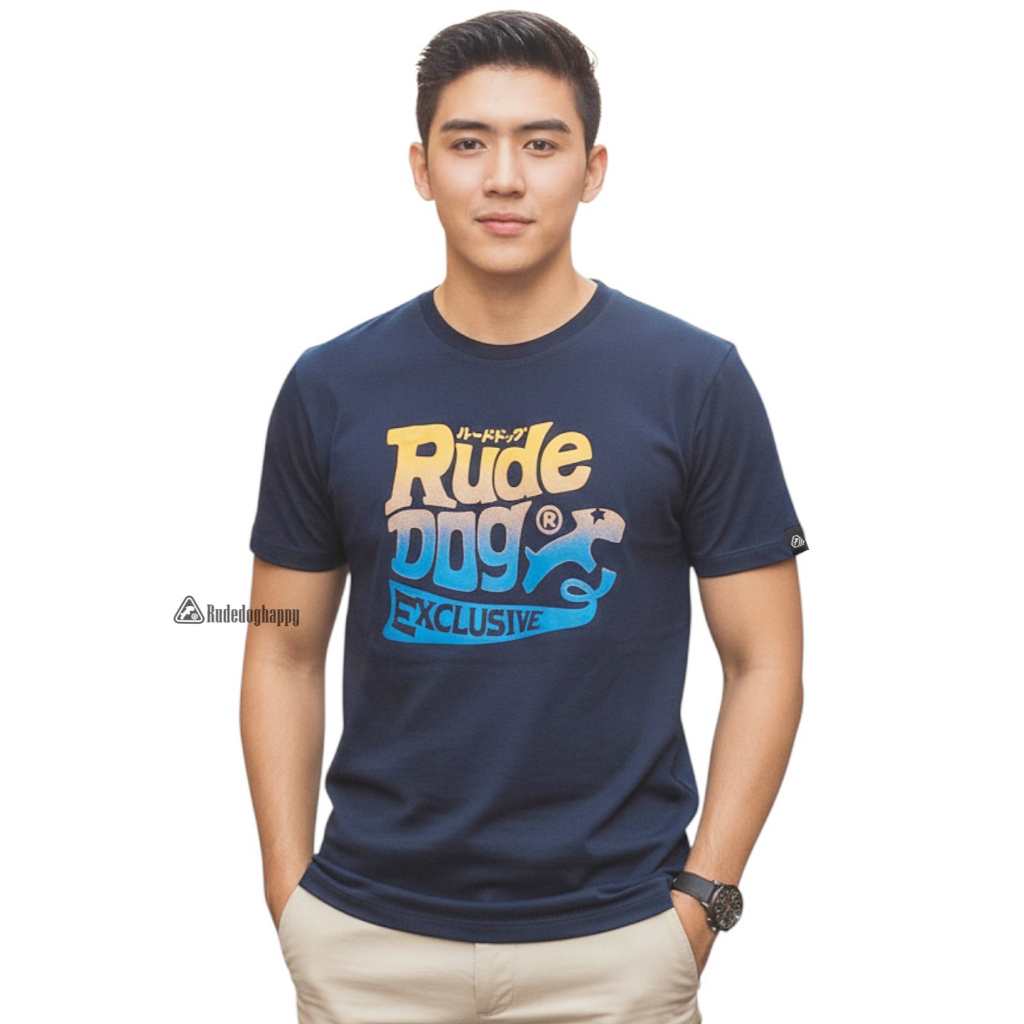 Rudedog เสื้อยืด Bubble2025 ของแท้100%