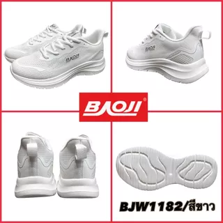Baoji BJW1166 / BJW1182 รองเท้าผ้าใบหญิง บาโอจิ ไซส์ 37-41