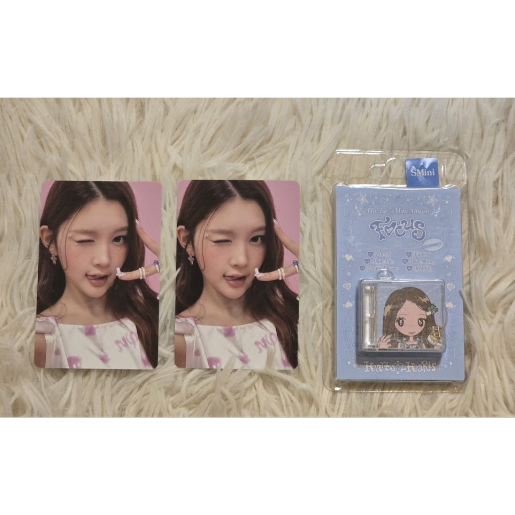 พร้อมส่ง การ์ดHearts2Hearts H2H - The 1st Mini Album[FOCUS] SMini Ver.