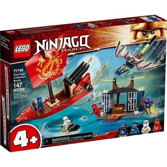 LEGO® Ninjago 71749 Final Flight of Destiny's Bounty - เลโก้ใหม่ ของแท้ 💯% กล่องสวย พร้อมส่ง