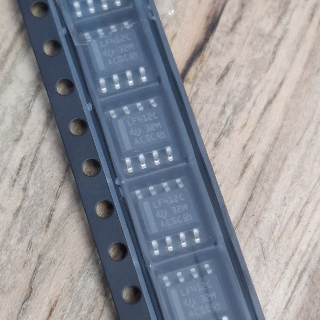 LF412 SMD Low Offset, Low Drift Dual JFET Input Operational Amplifier(ราคาตัวละ)