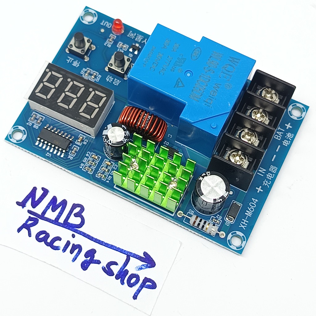 ตำต่อเต็มตัด เต็มตัดต่ำต่อ M604 XH-M604 โมดูลควบคุมการชาร์จแบตเตอรี่ 6-60V แบตเตอรี่ขนาด 12V 24V 48V