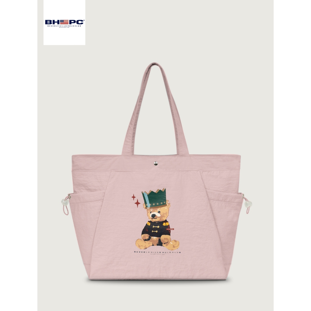 BEVERLY HILLS POLO CLUB กระเป๋า Shopping Bags ผ้า Nylon