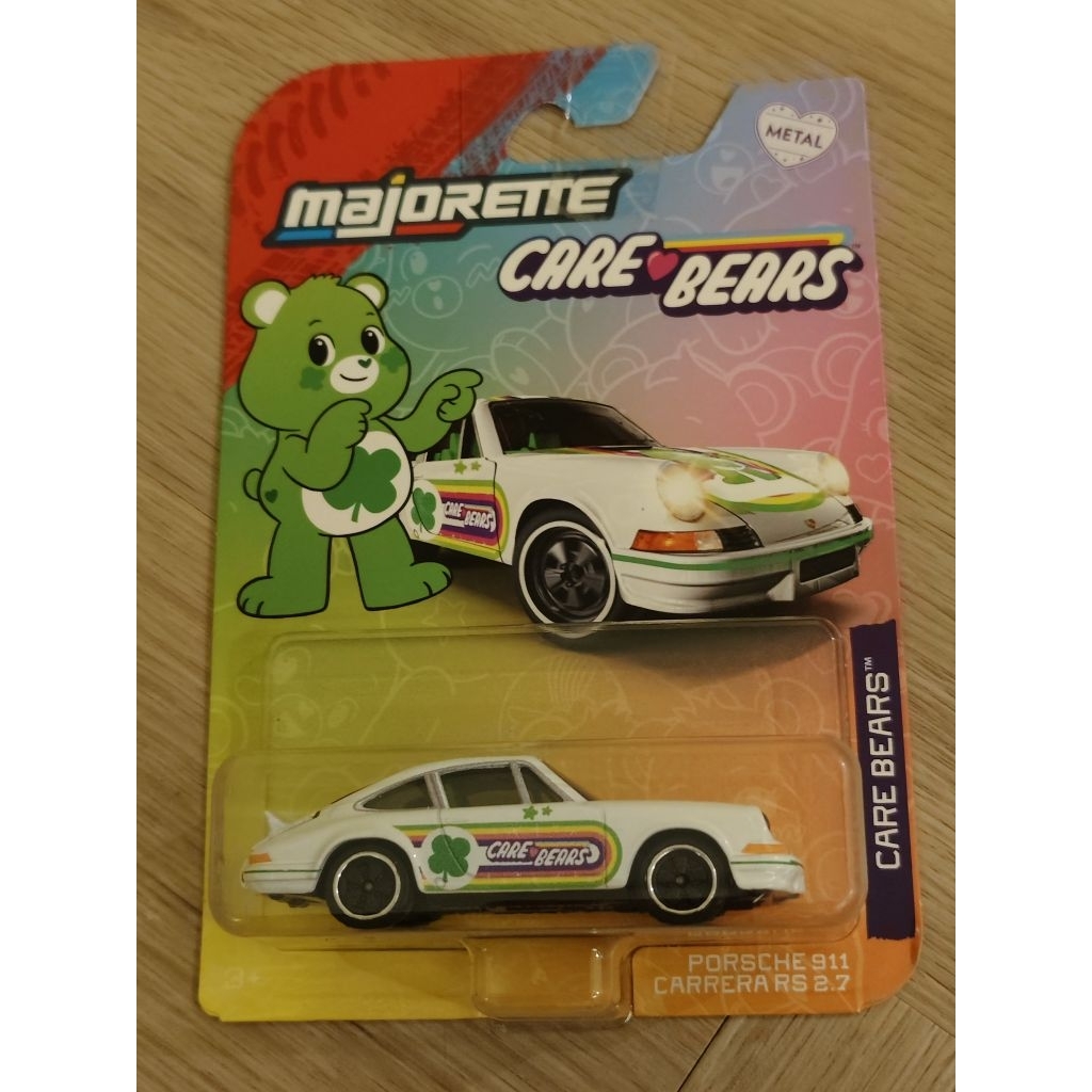 Majorette Care Bears - Porsche 911 Carrera RS 2.7 (Good Luck Bear)