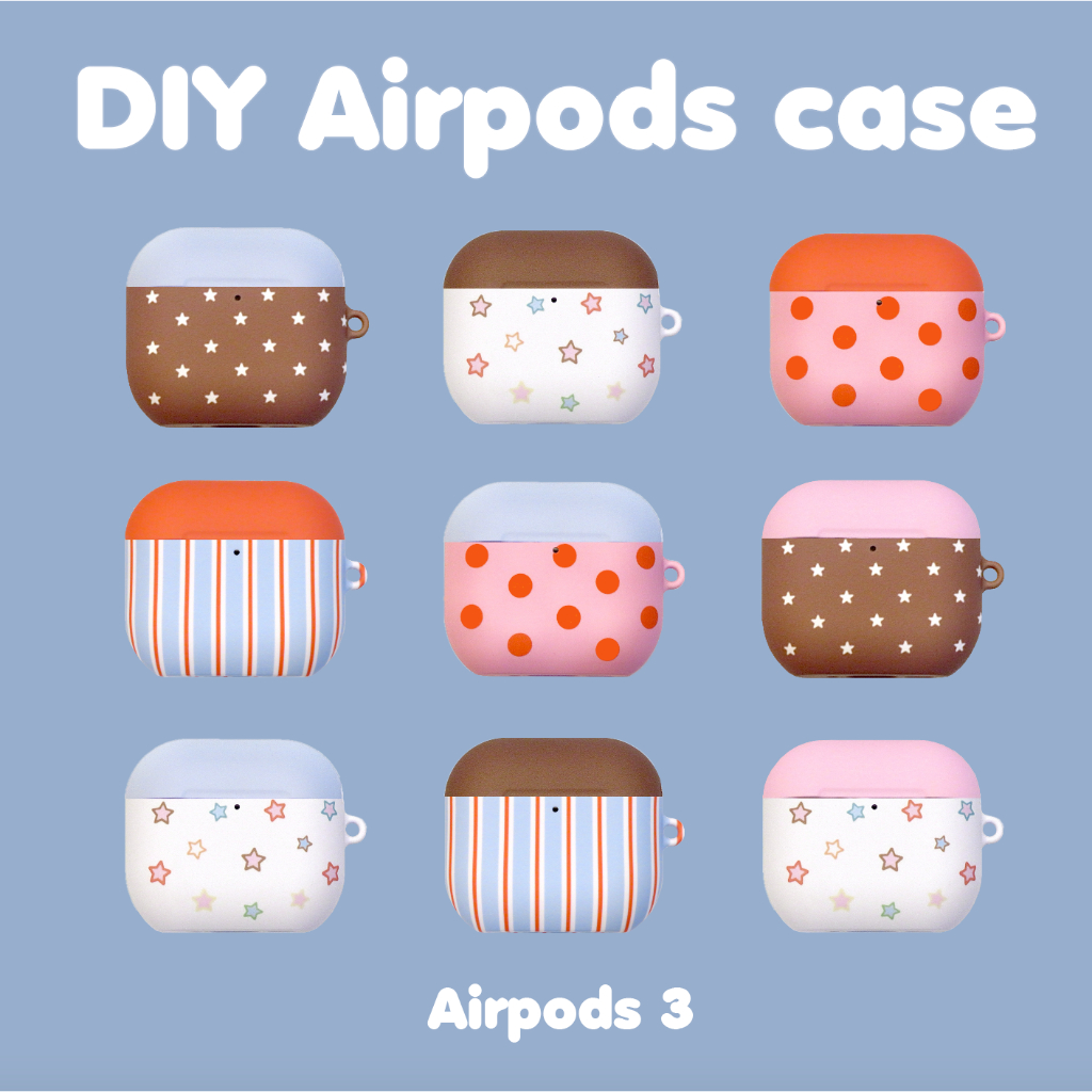 (GEN 3) D.I.Y Airpods Case เคสแอร์พอต จับคู่ลายเองได้