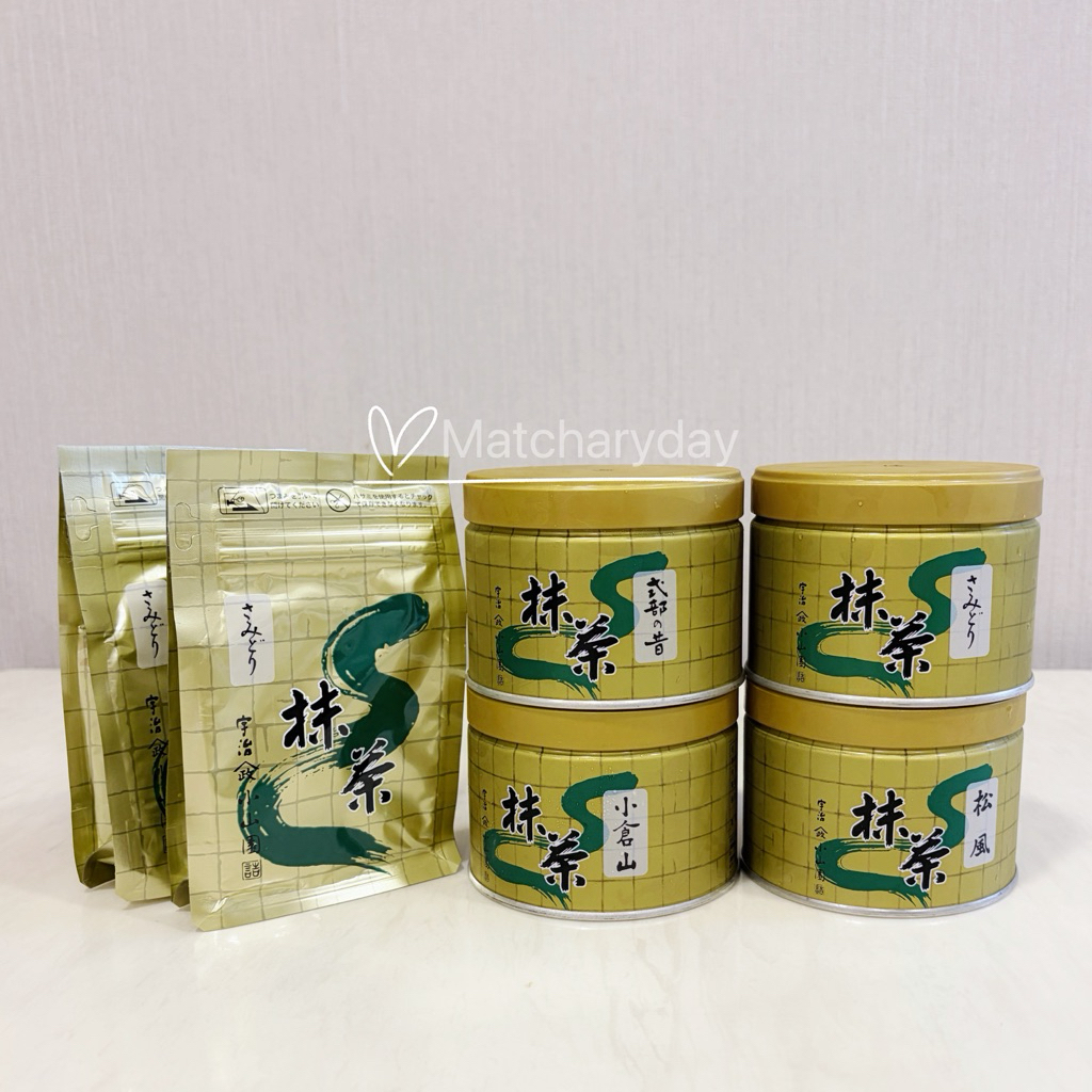 รอบส่ง22เมษา⭐️Yamamasa 100g / 150g Samidori Ogurayama Shikibu matcha ชาเขียวมัทฉะ