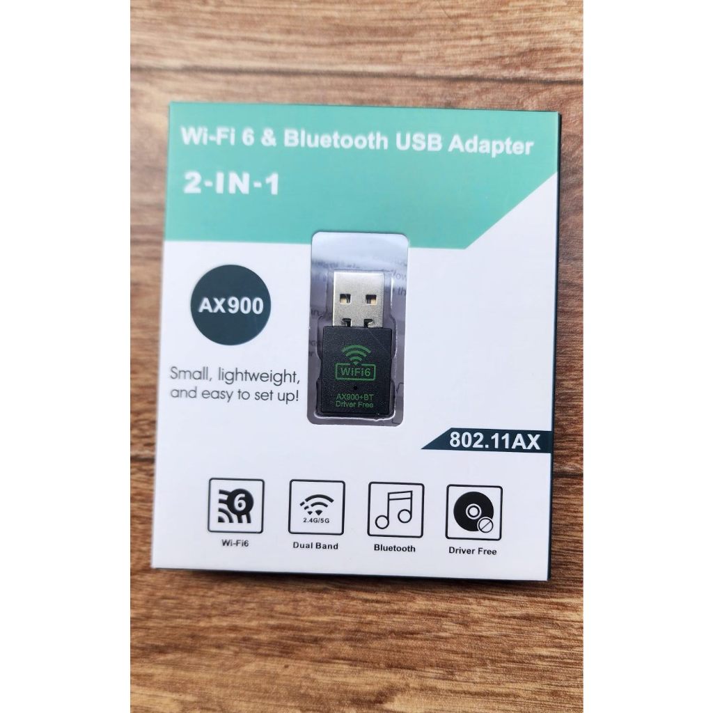 พร้อมส่ง USB WIFI 600Mbps AX900 Wi-Fi & Bluetooth USB Adapter ไวฟาย มีบูลทูธ ในตัว รับได้ทั้ง 2.4G แ