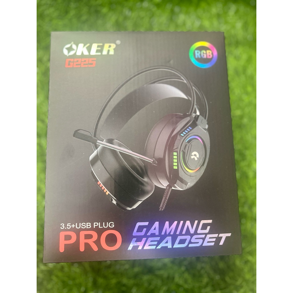 หูฟัง oker g225 3.5+usb plug