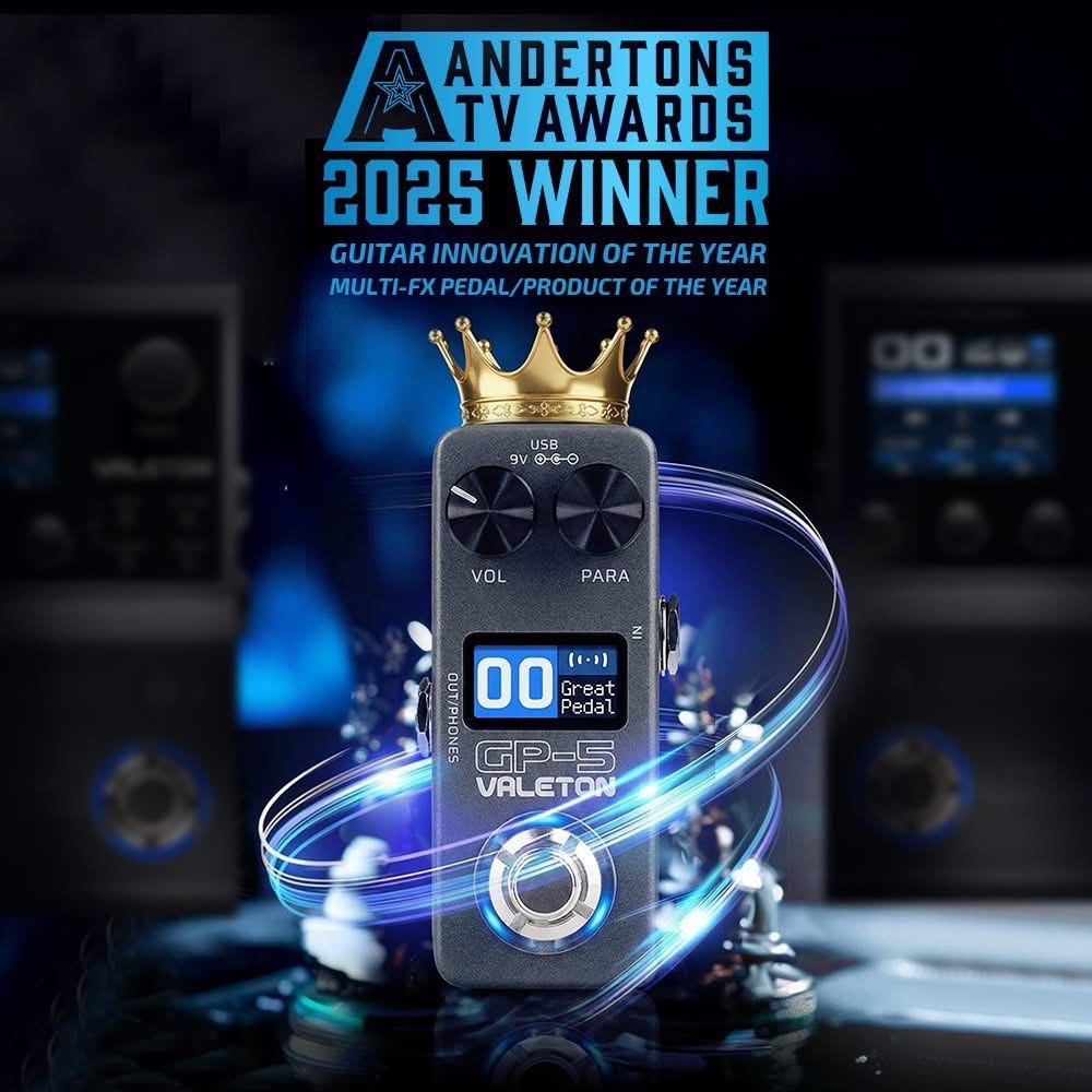 ชนะเลิสรางวัลระดับโลก Valeton GP-5 มัลติเอฟเฟค มีของแถม Valeton GP5 กีตาร์ไฟฟ้า