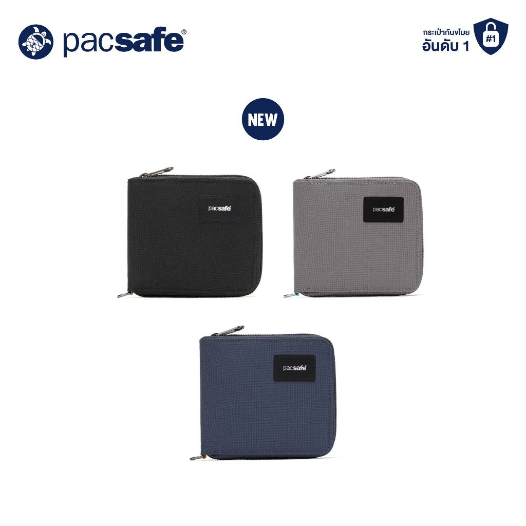 Pacsafe RFIDsafe zip around wallet กระเป๋ากันขโมย กระเป๋าสตางค์