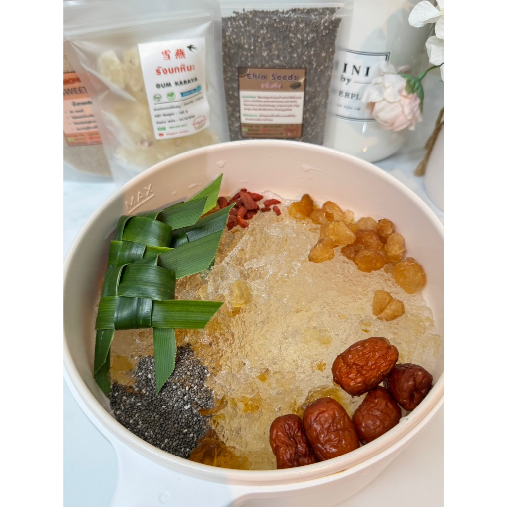 รังนกหิมะคีโต 1 แถม 1  (Karaya Gum) 100 กรัม+100 กรัม - รูปที่ 7