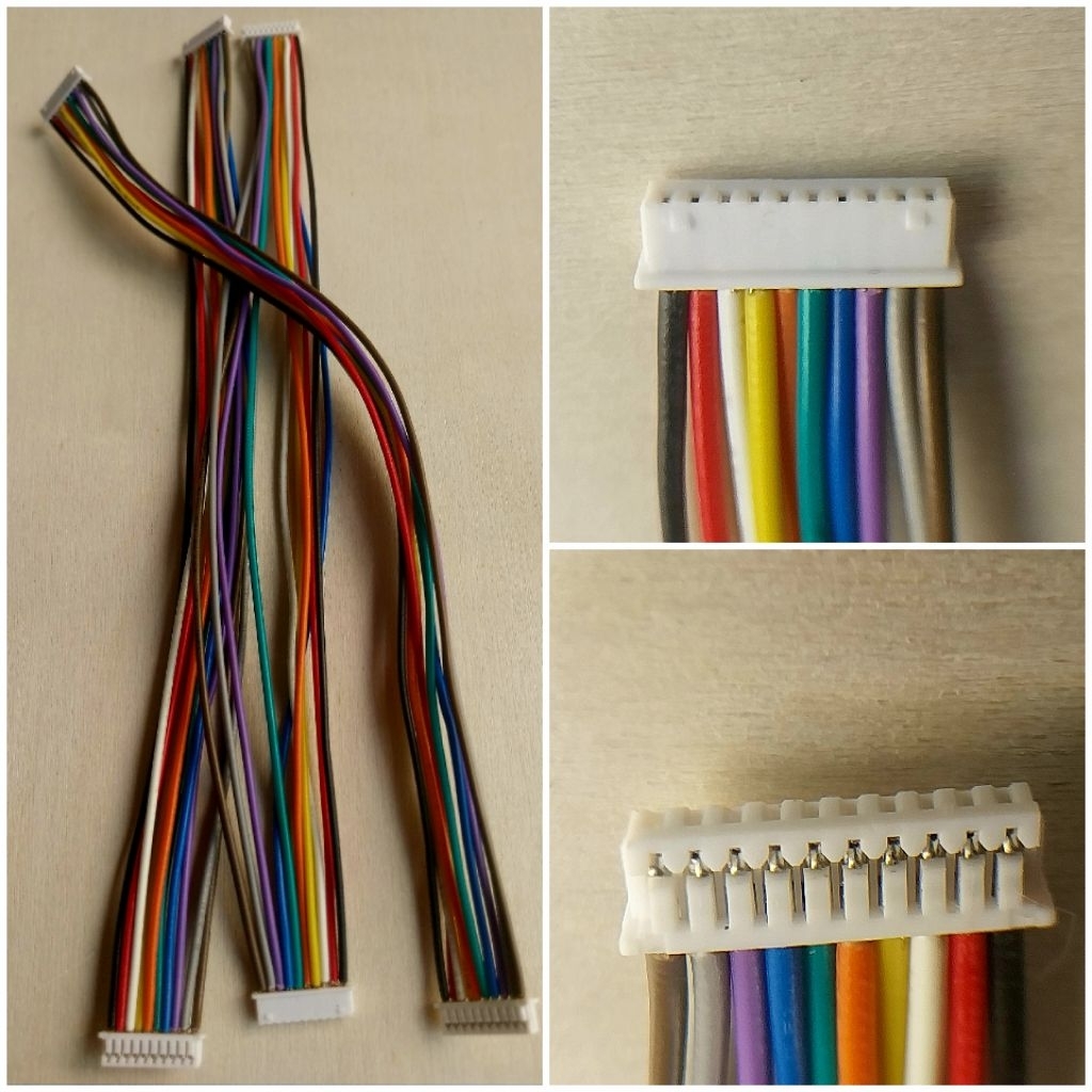 ย้ำชุดสายไฟ10Pin Conector1.25mm Molex 05102-1000