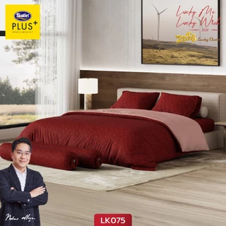 [New] Satin Plus ผ้าปูที่นอน 6 ฟุต 5 ฟุต 3.5 ฟุต (ไม่รวมนวม) Lucky Me lucky Wish