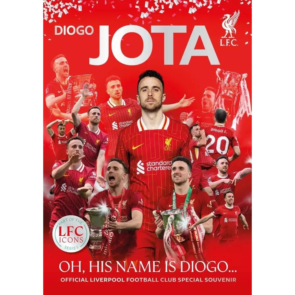 หนังสือ Diogo Jota Icons Series ทางการจากสโมสร