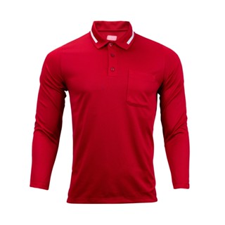 EG6199 เสื้อโปโลเบสิคแขนยาว EGO SPORT