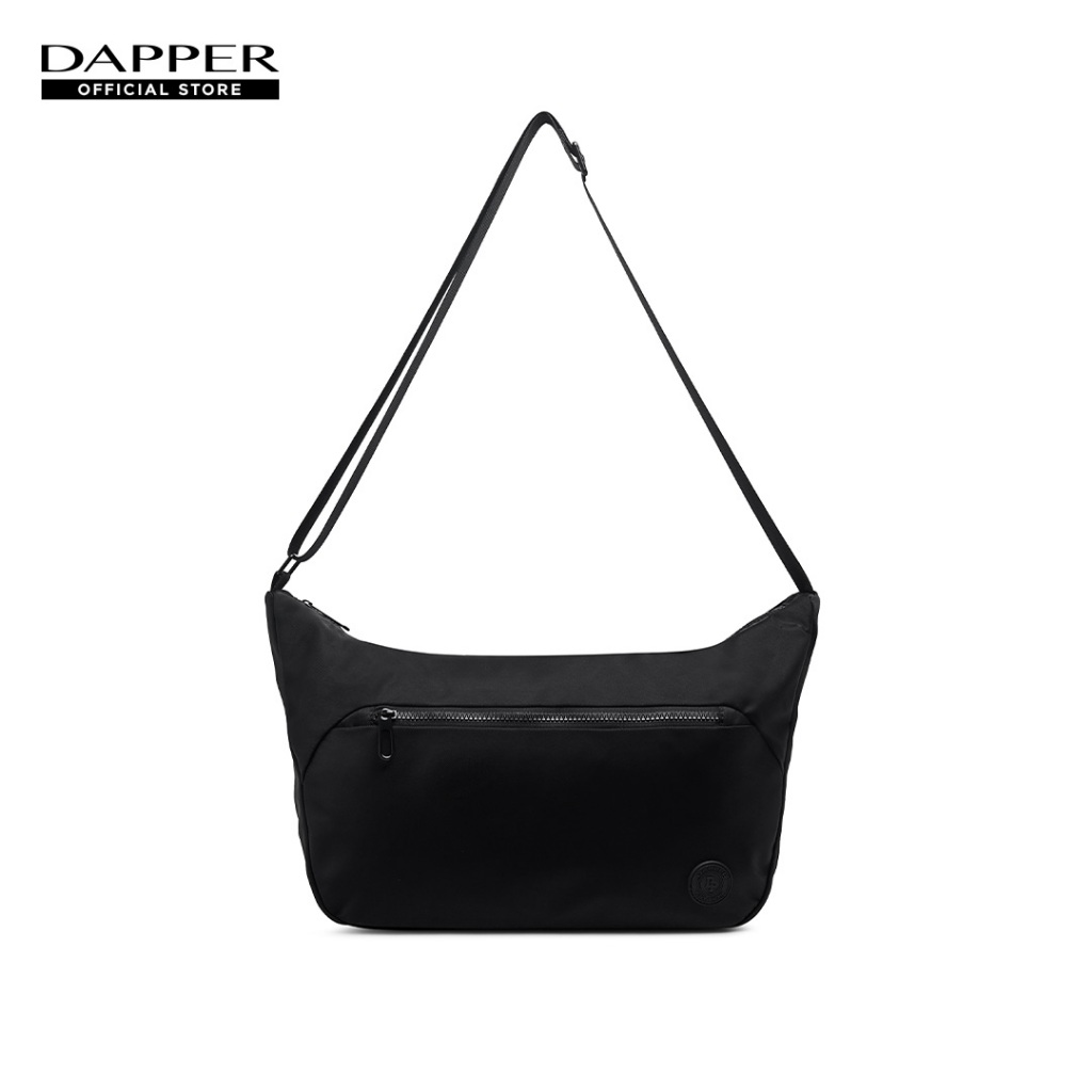DAPPER กระเป๋าสะพายข้าง Daily Nylon Crossbody Bag สีดำ (BY4/BK/1028PN)
