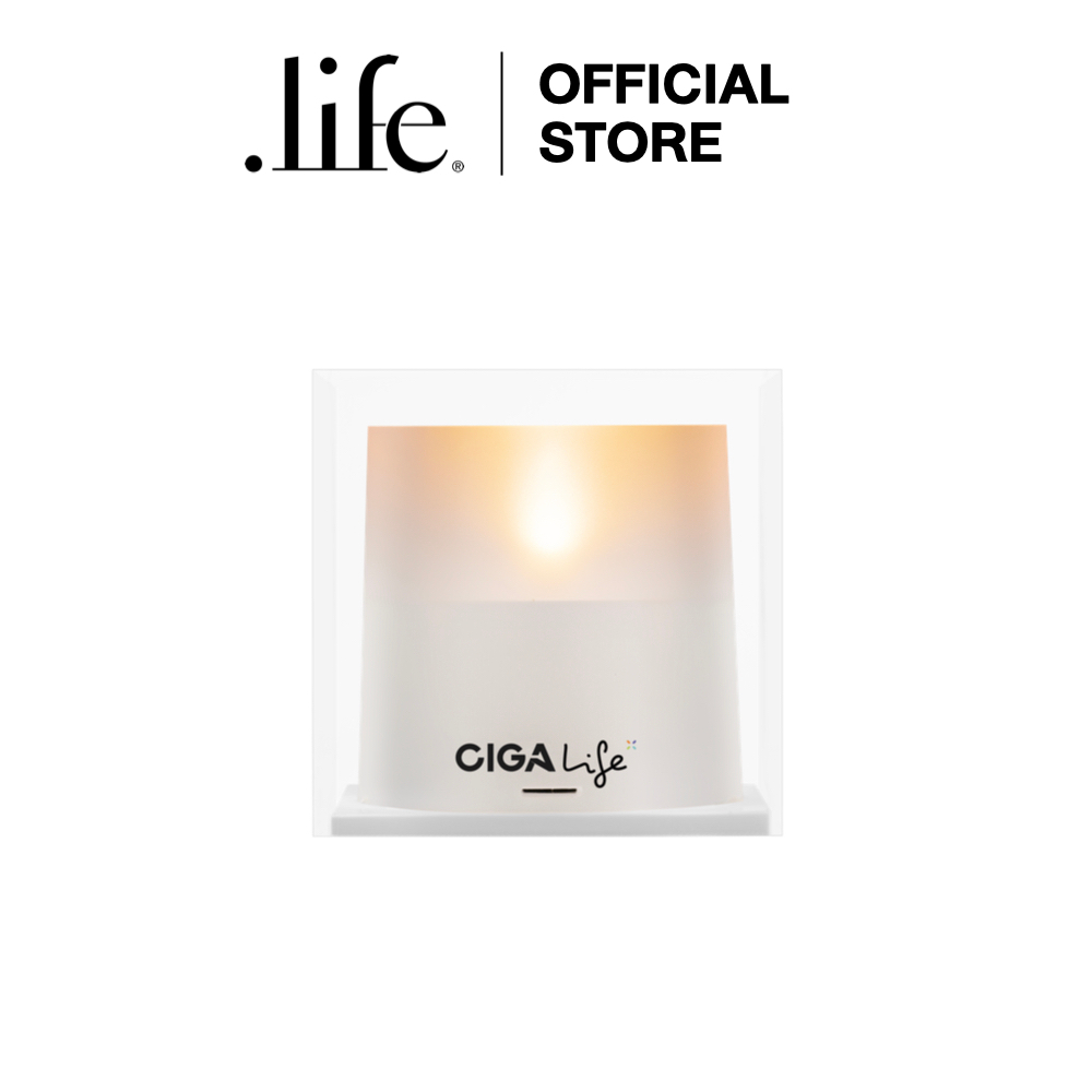 CIGA Life เทียนไฟฟ้า Mini Cube Solar Candle | by Dotlife