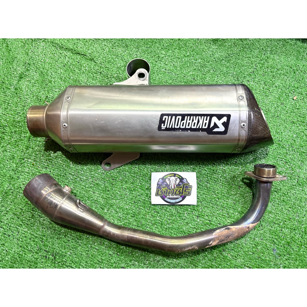 AKRAPOVICเเท้ (มือ2) สำหรับใส่FORZA350/ADV350.