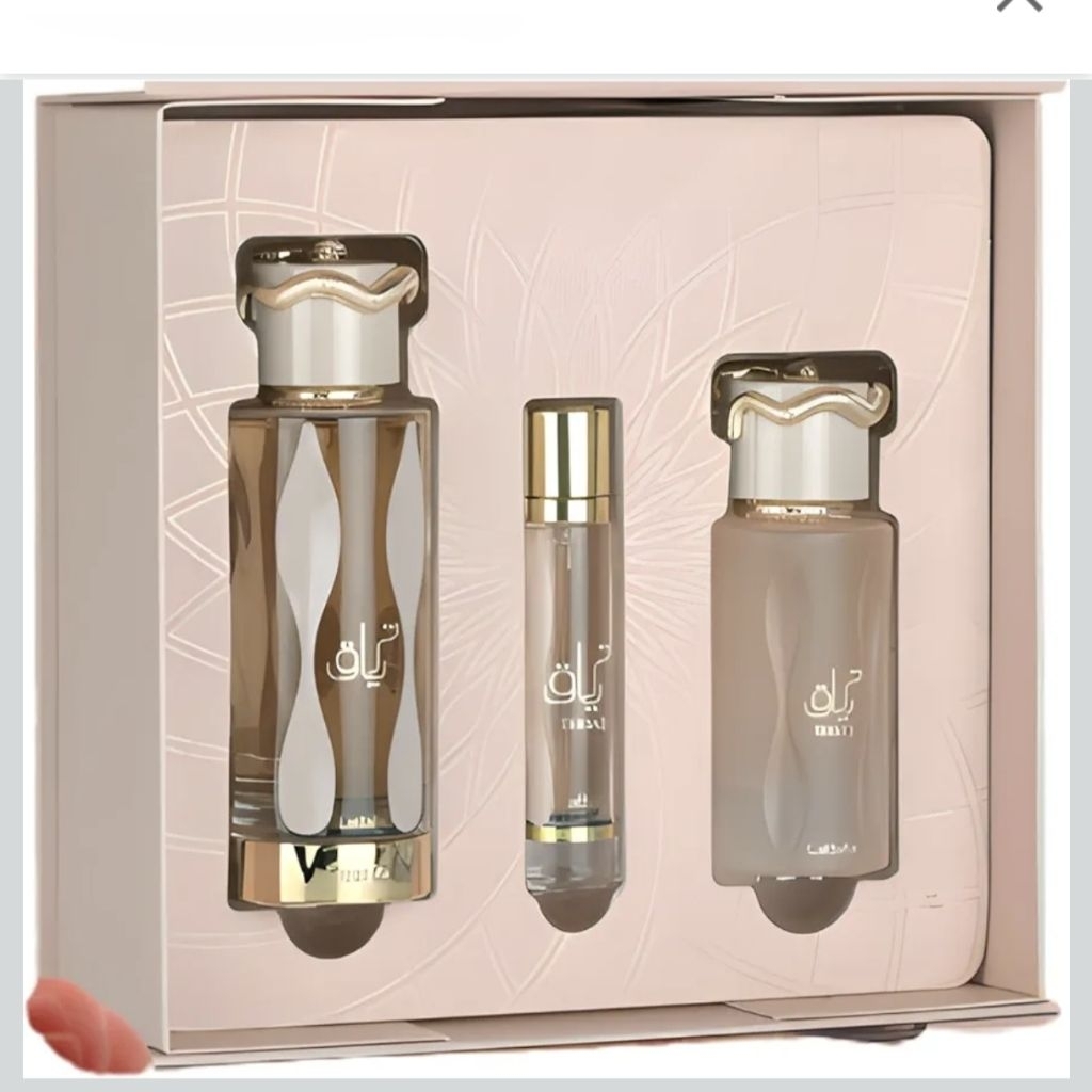 Gift Set Teriaq 100+12+50 ml By Lattafa (น้ำตาล)