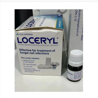 Loceryl Nail Lacquer 5% 250mL น้ำยาบำรุงเล็บ ป้องกันแบคทีเรีย