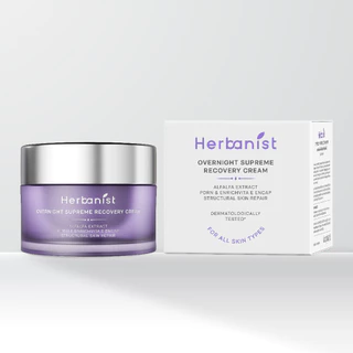 Herbanist ครีมรีเซ็ตผิวในคืนเดียว Overnight Supreme Recovery Cream