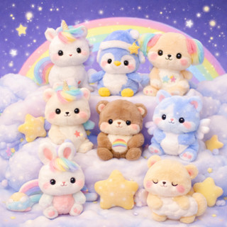 ** สินค้าพร้อมส่ง ** ตุ๊กตาผ้านุ่มสไตล์ Pony Pastel แบรนด์ E…