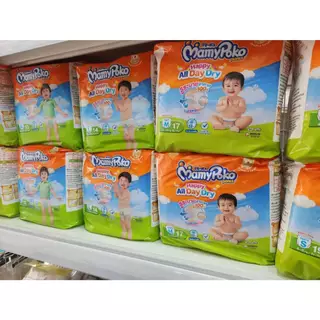 (ห่อเล็ก-พร้อมส่ง)Mamypoko Pants happy all day dry -กางเกงผ้าอ้อมเด็กสำเร็จรูป