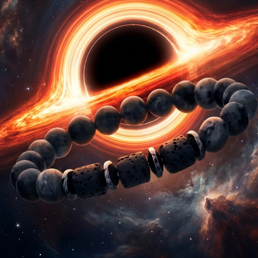 GOLFPC The Event Horizon กำไลหินลาวา พลังแรงดึงดูดจักรวาล ดูดทรัพย์และความสำเร็จ