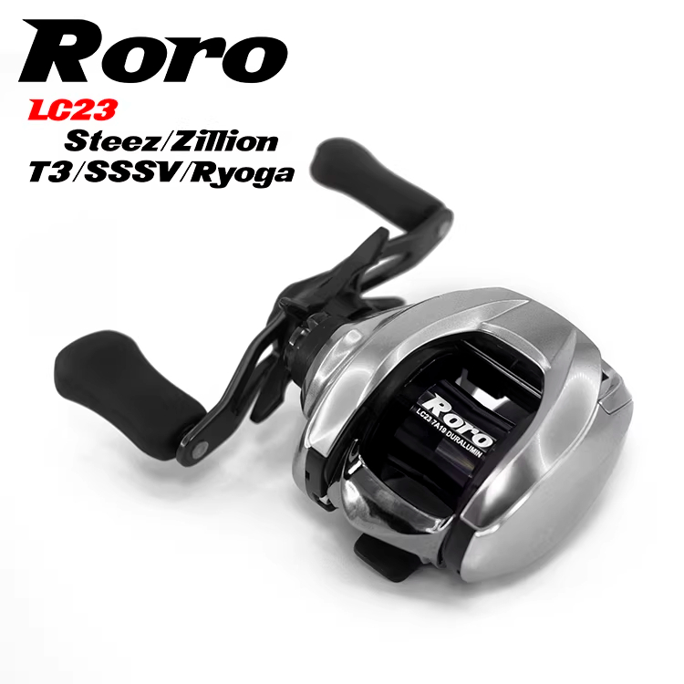 RORO 34mm Spool รุ่น LC23 วัสดุตัวใหม่ทำจาก อลูมิเนียม 7A19 (Lightweight Long-cast All-purpose Spool
