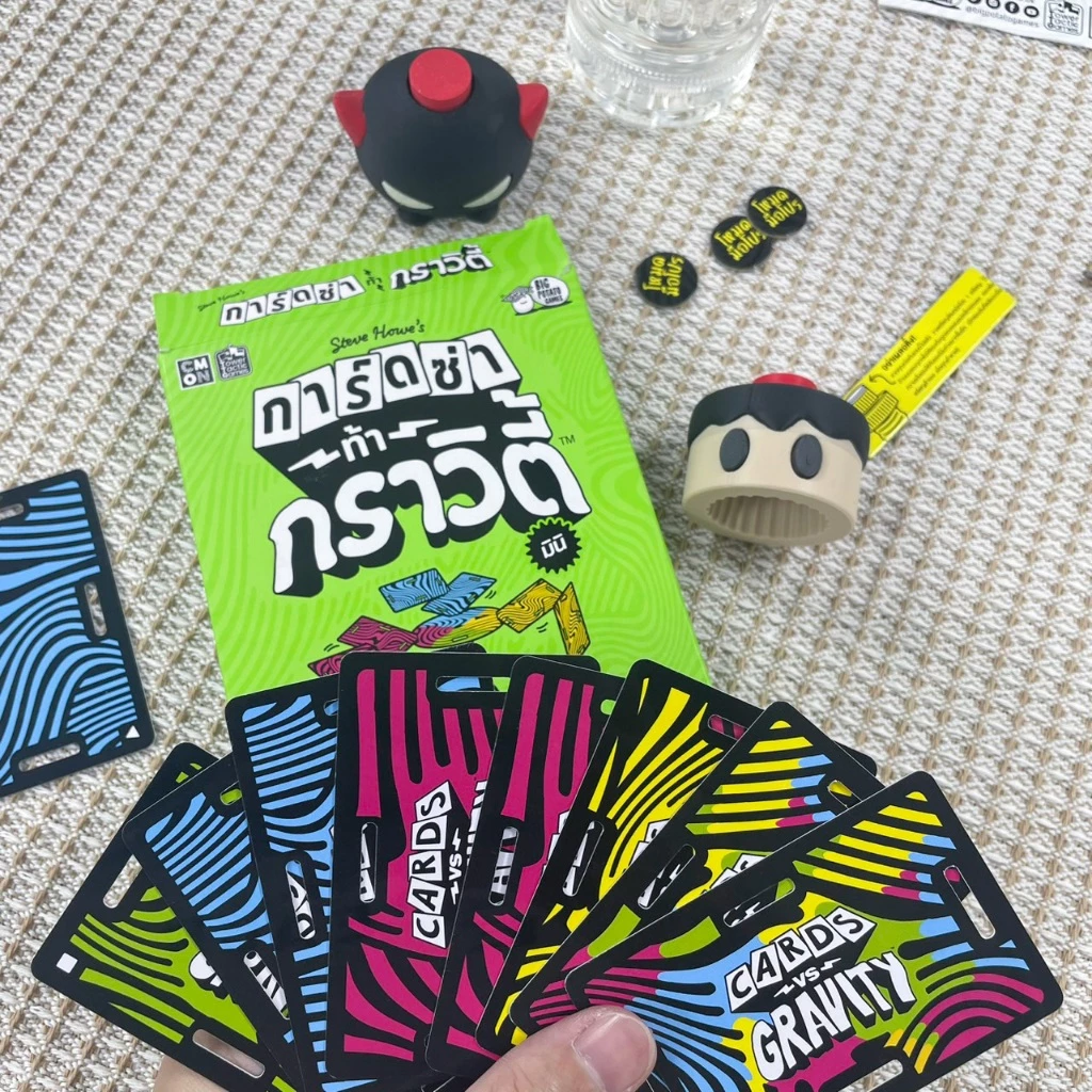 CARDS VS GRAVITY TH การ์ดซ่า ท้ากราวิตี้ - Board Game - Tower Tactic Games
