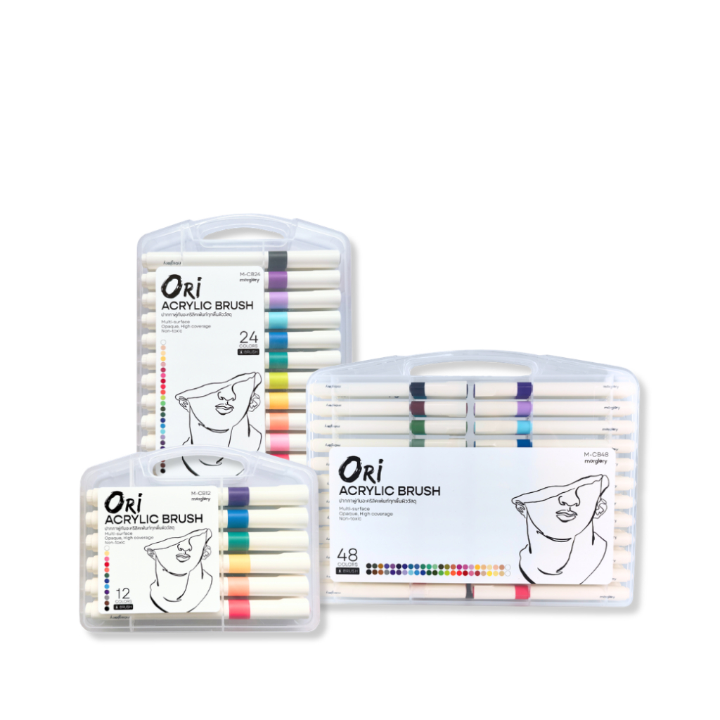 ORI Acrylic Brush ปากกาอะคริลิคหัวพู่กัน