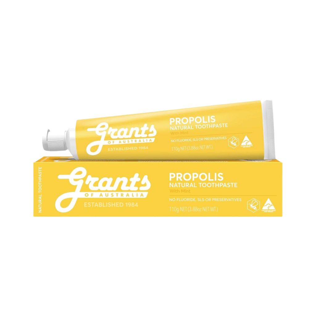 Grants Propolis With Mint Toothpaste 110g. แกรนท์-โพลิส ยาสีฟันมิ้นต์ 110ก.