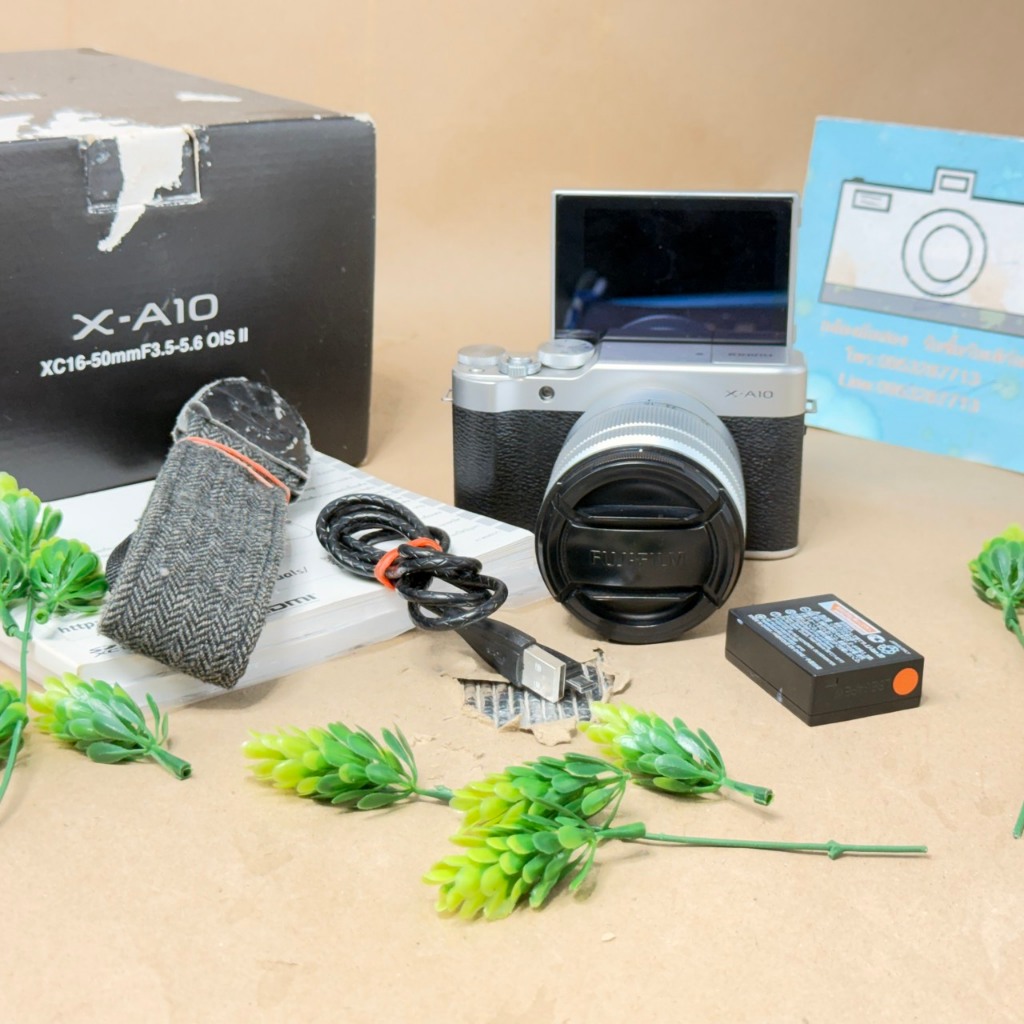 Fuji XA10 พร้อมเลนส์ 16-50 มี wifi พร้อมใช้งาน