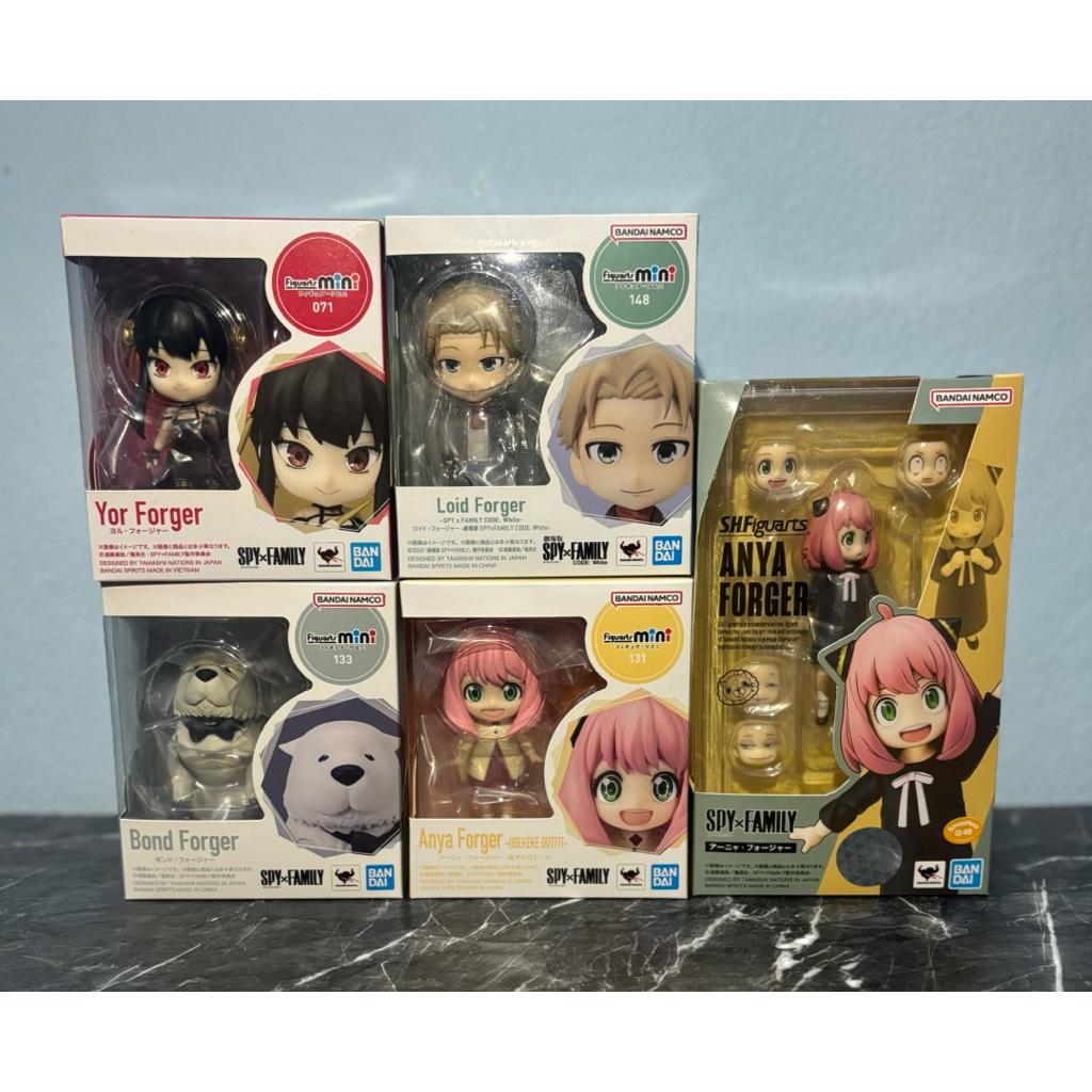 (พร้อมส่ง📦)(แท้/มือหนึ่ง🇹🇭) Figure Spy X Family Figuart Mini SHF Figure