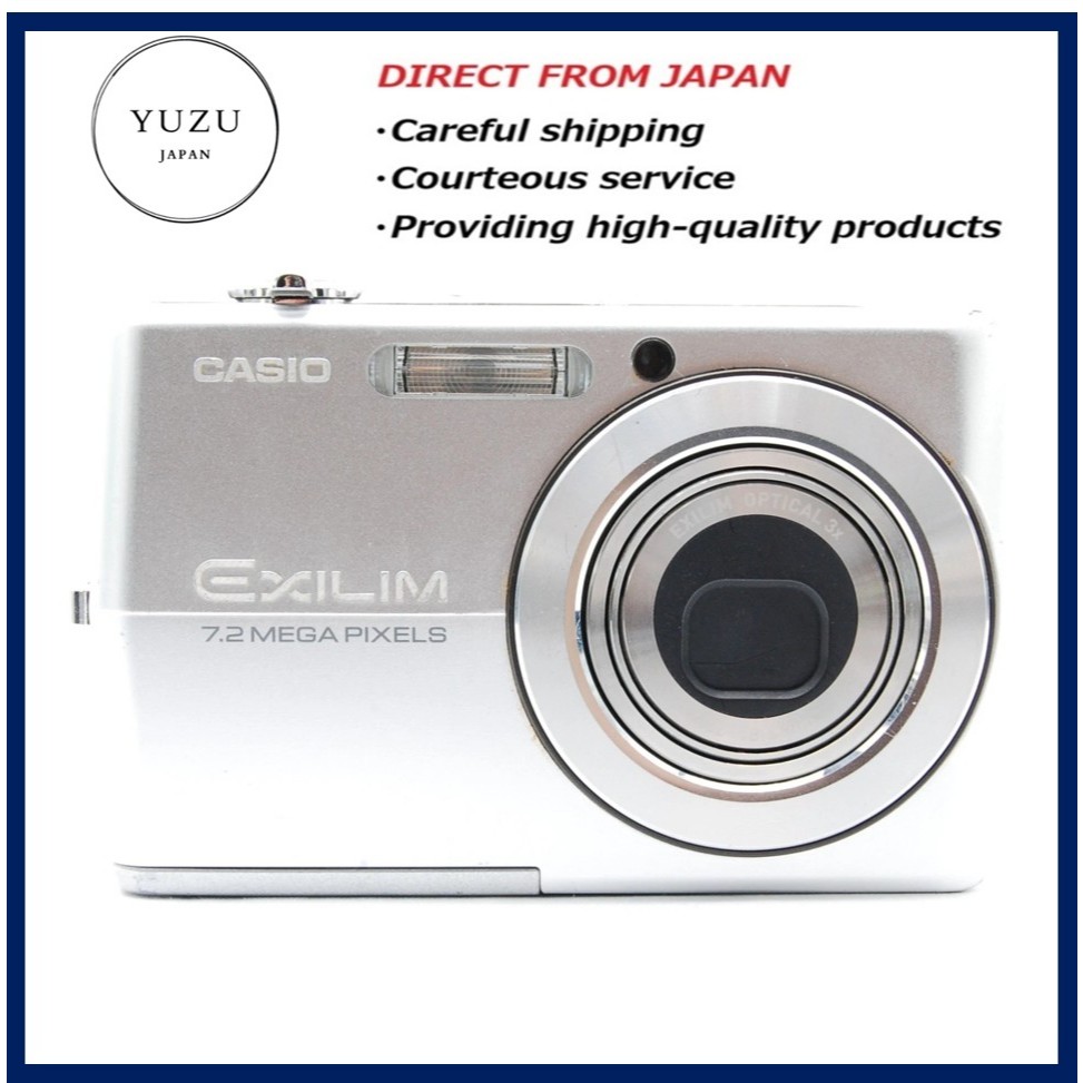 Pre-owned Product Exilim Zoom EX-Z700 7.2MP Digital Camera Silver Slim Compact Vintage Digital Camer